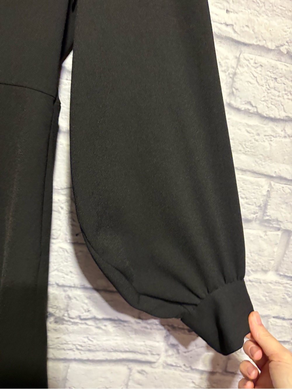Zara Button Little Black Dress Medium - Picture 4 of 12